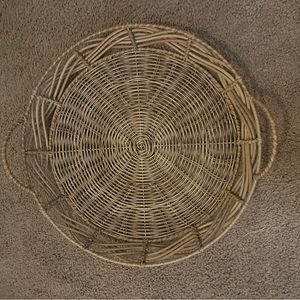 wooden basket wicker